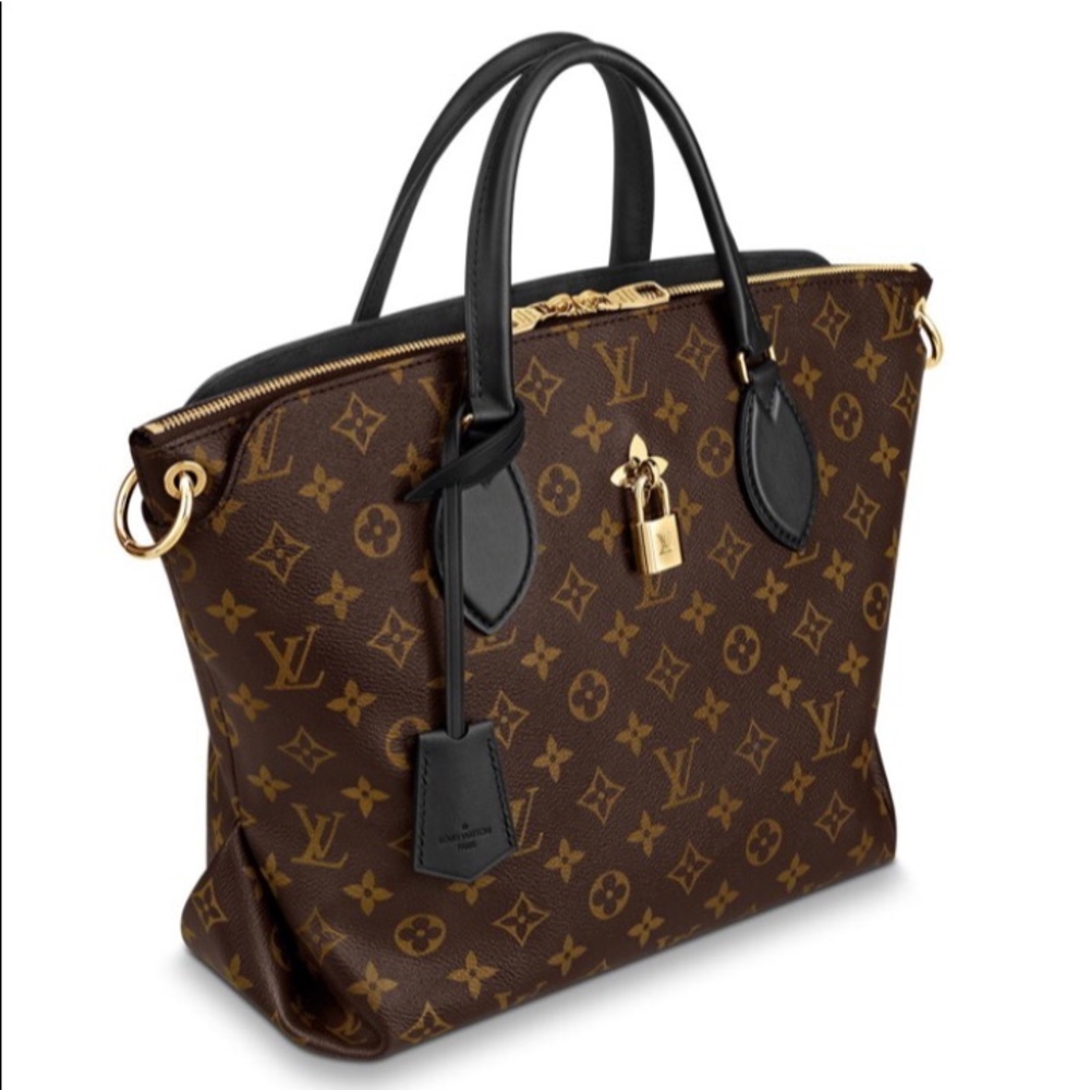 Louis Vuitton flower tote